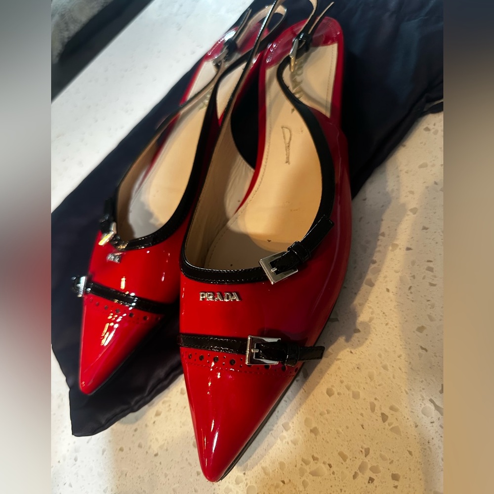 Red Prada shoes